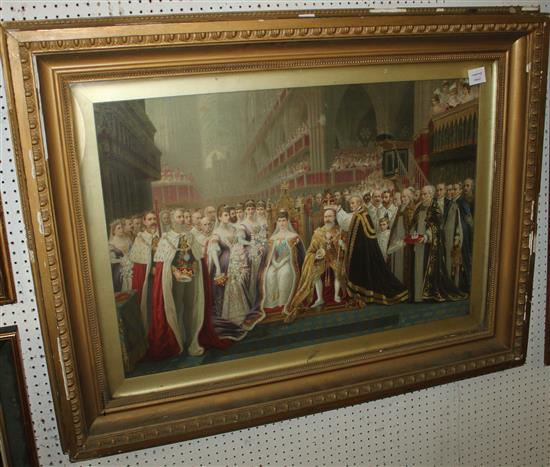 Coronation print